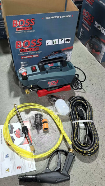 BOSS High Pressure Washer complete kit with accessories