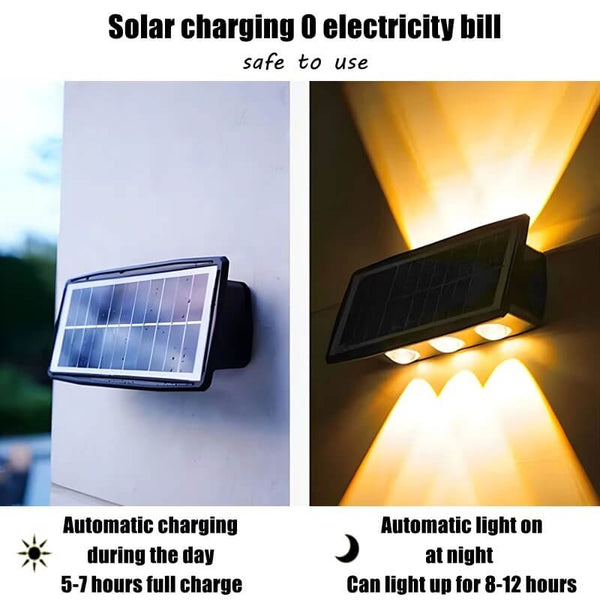 Copy WideBundle of Solar Wall Light
